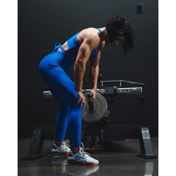 Flag Nor Fail NWOT ‘Navarah’ Leggings in Blue Size Small - Picture 3 of 8